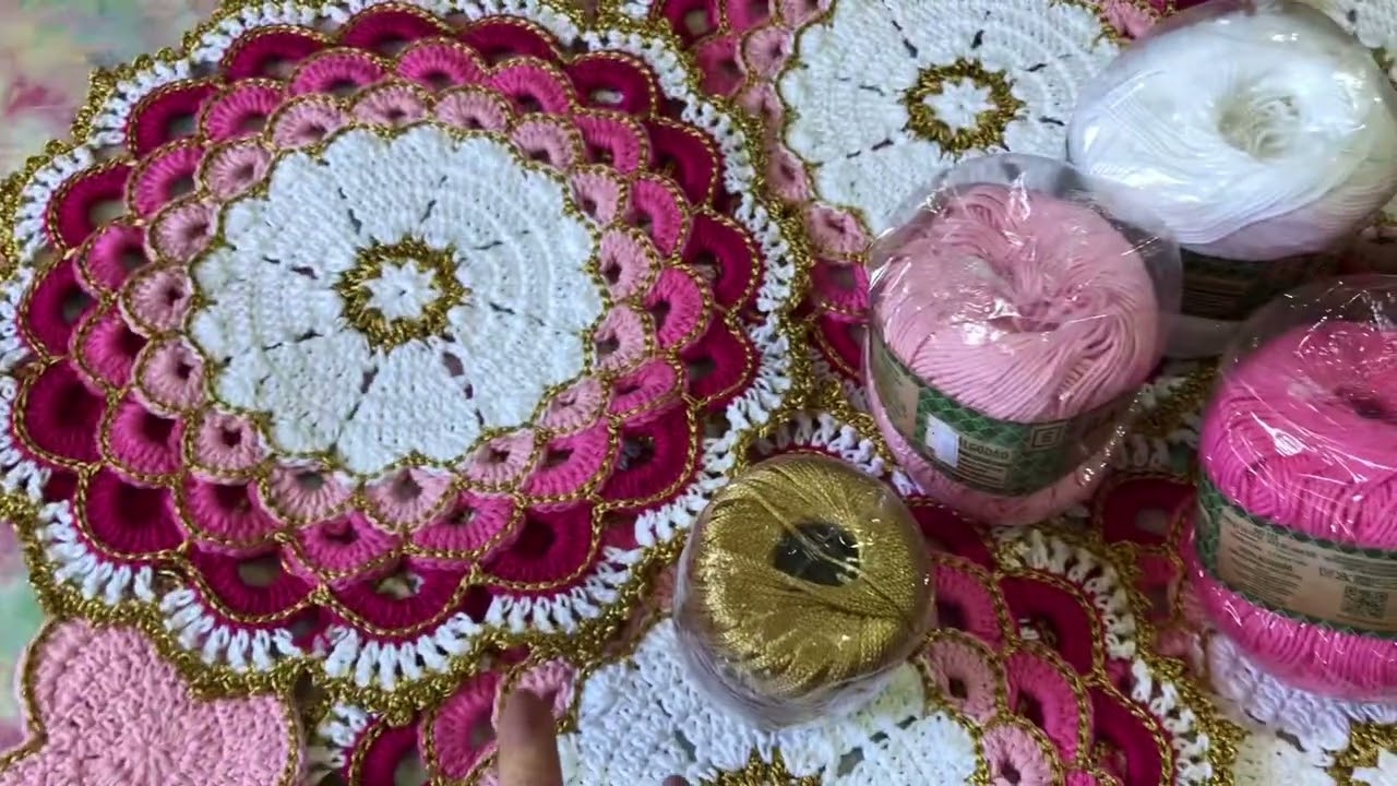 Vlog de produção 💖 jogo de sousplat turco luxo 🤩