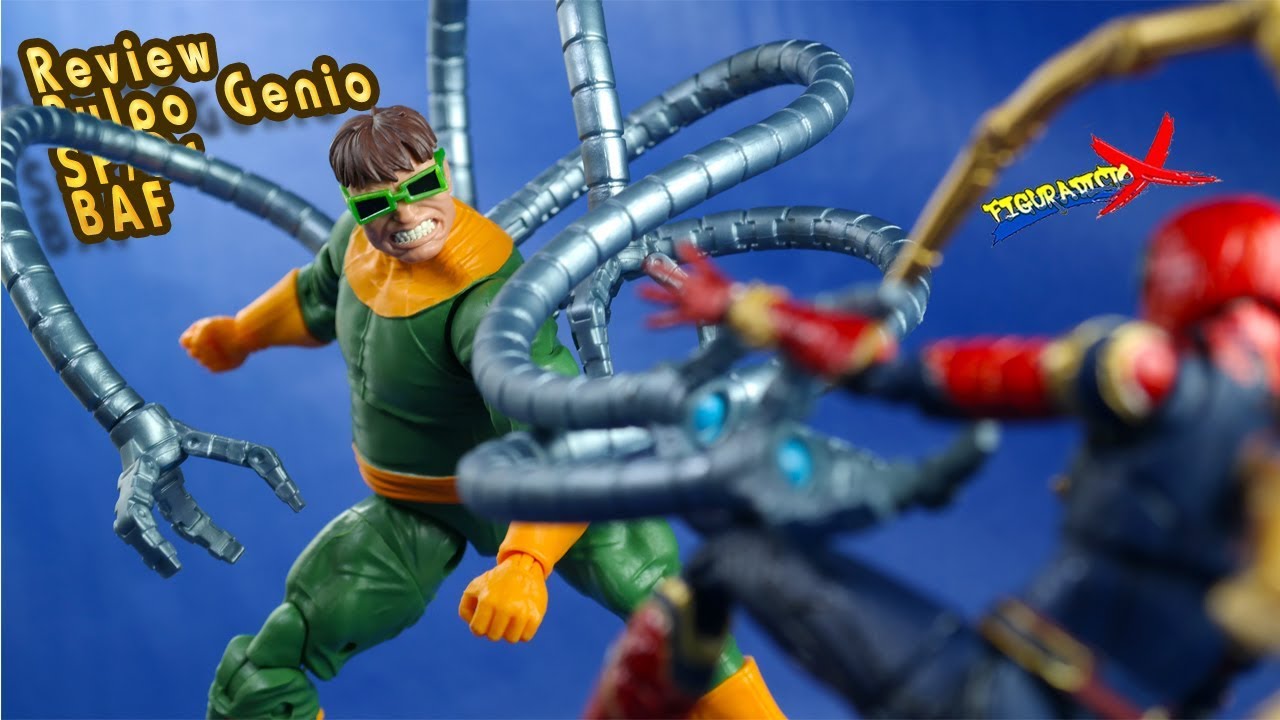Review Doc Ock Marvel Legends Spider-Man Series SP/Dr BAF Wave Hasbro 2018 Revision Espa&ntilde;ol