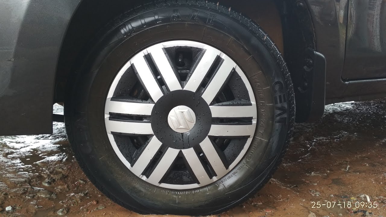 How to make your wheel cap look like alloy wheel