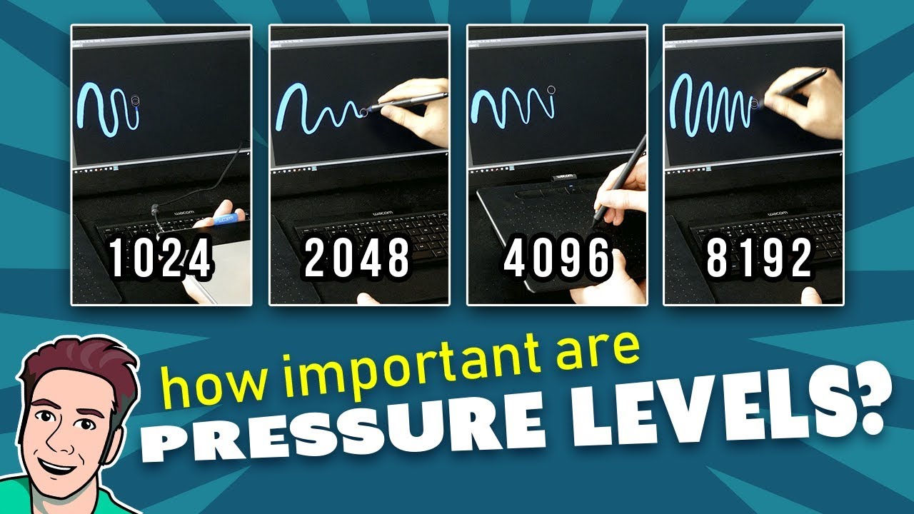 PRESSURE LEVELS in Drawing Tablets - Are They Important?