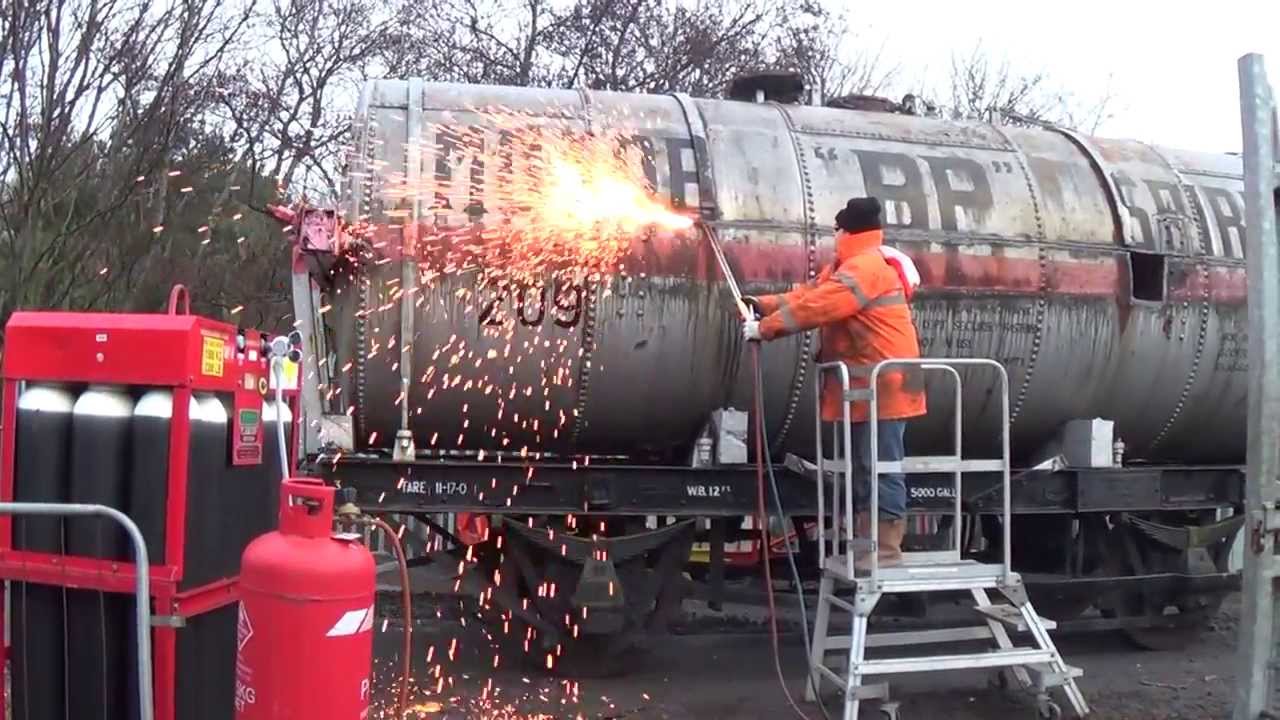 Scrapping BP Tank Wagon