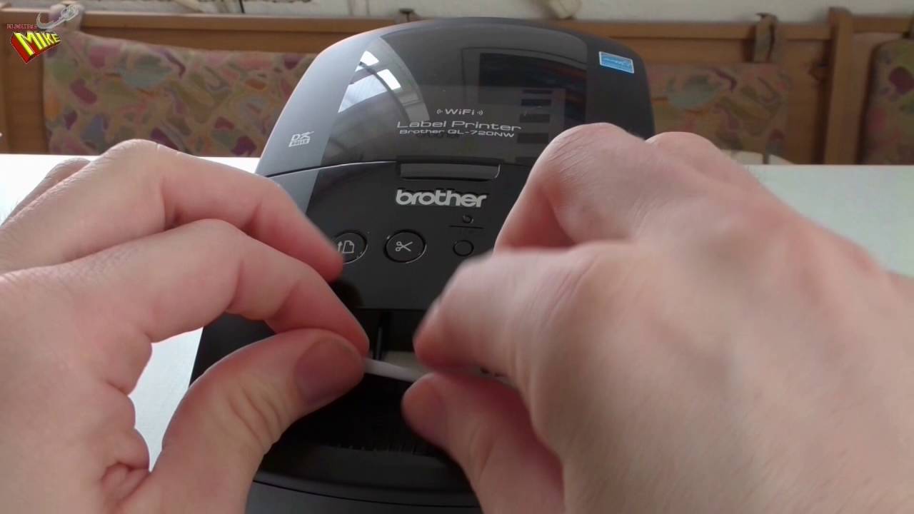 Brother QL 720NW Etikettendrucker Unboxing & Installation