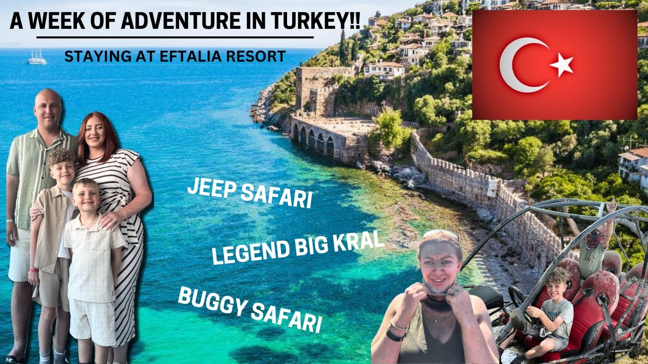 Staying at Eftalia Blue Resort & Spa in Alanya, Turkey!!