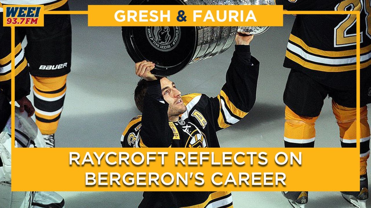 Raycroft Reflects On Bergeron's Career