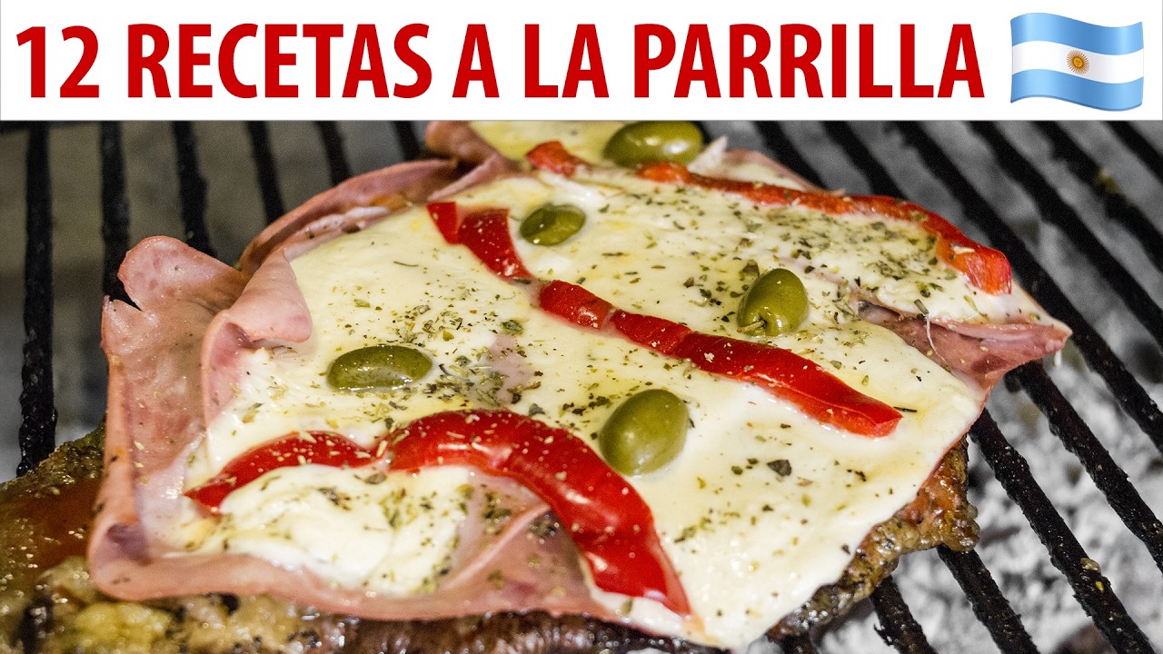 12 Recetas Argentinas para hacer a la PARRILLA 🔥