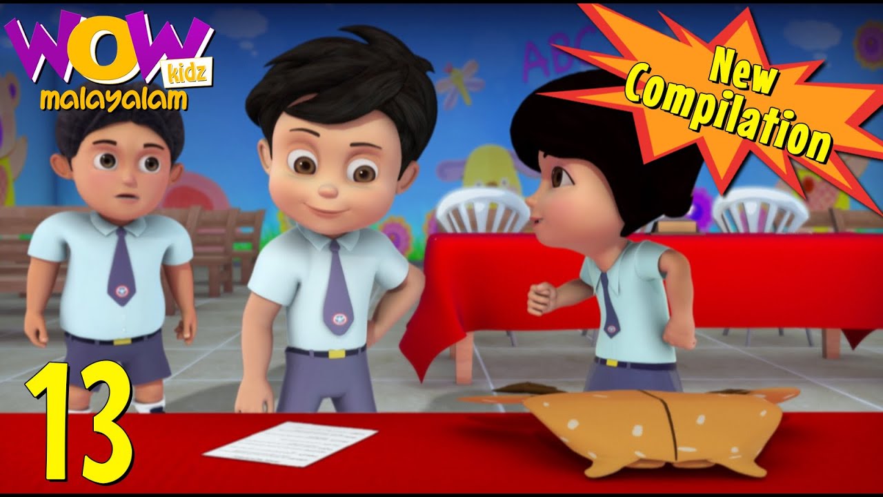 Vir the robot boy | New  Compilation 13 | Malayalam Moral Stories | Malayalam Story