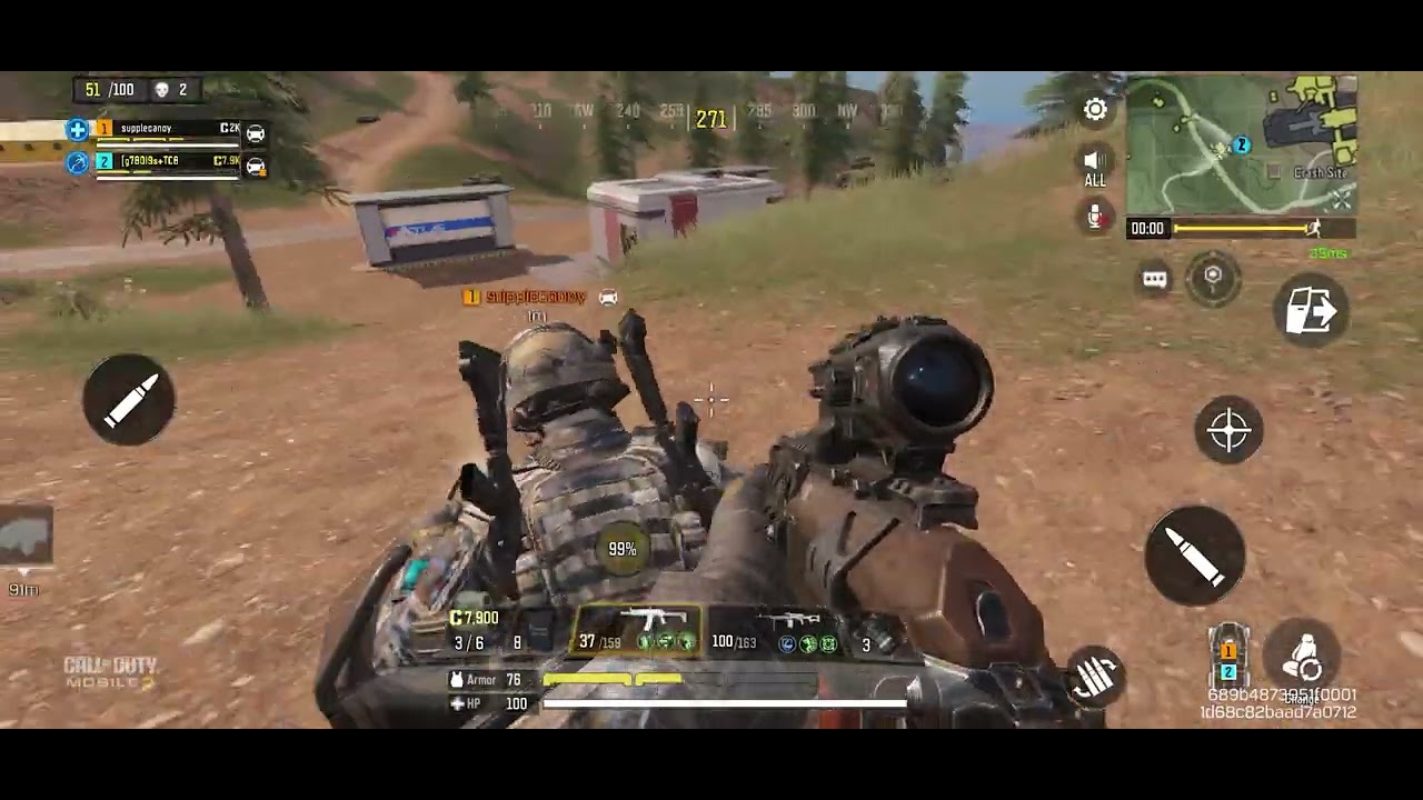 Call of Duty : Mobile Gameplay || No commentary ‼️Battleground First Mission #1/26 #codm #codmbr 