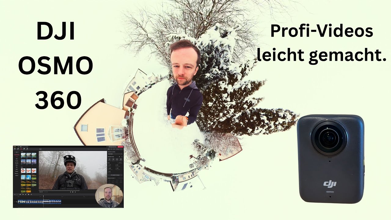 DJI Osmo 360 - Profivideos leicht gemacht!