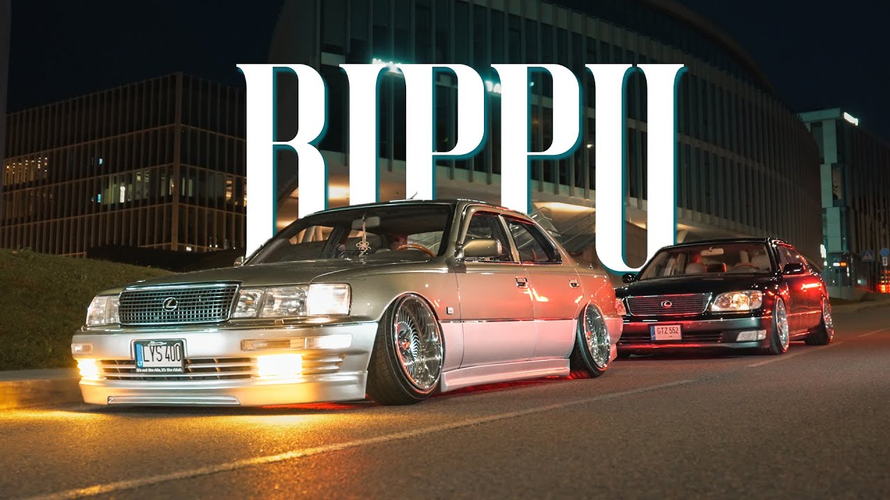 Two VIP Style Lexus LS400 in VILNIUS | day&night
