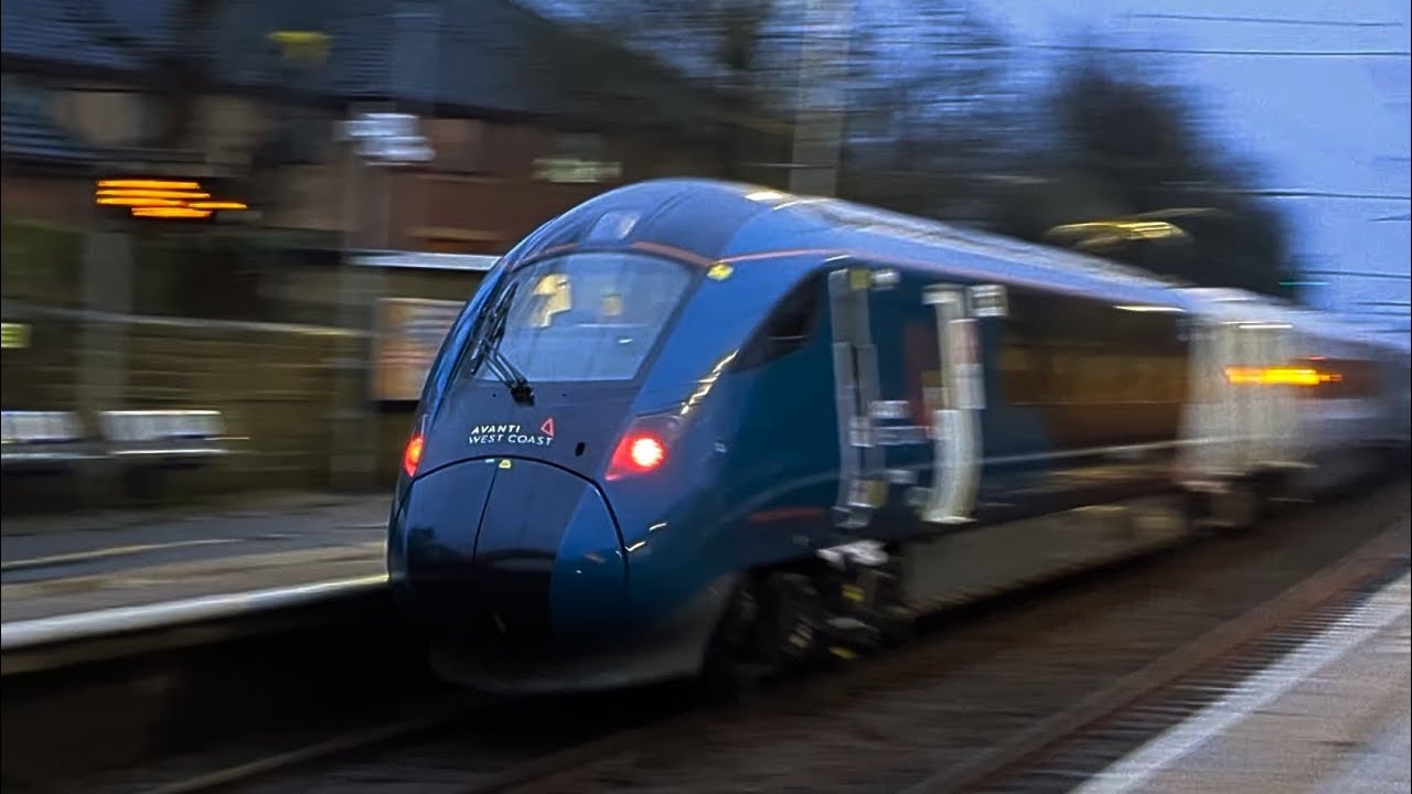 Tommy's Trains - Avanti West Coast at Cramlington!?!
