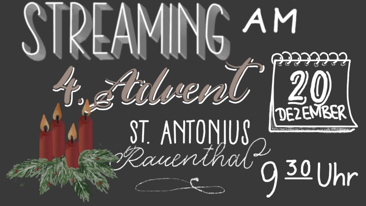 Heilige Messe am 4. Advent | St. Antonius Rauenthal | St. Peter und Paul Rheingau