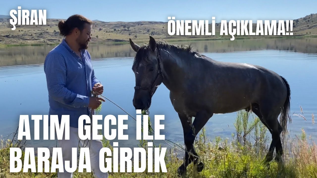 ATIM GECE İLE ŞİRAN BARAJINA GİRDİK , DÖRT NALA TURBO GECE