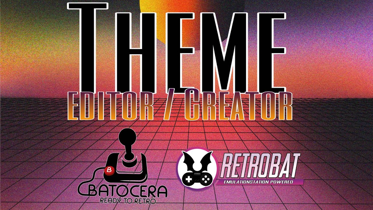 Как создавать/редактировать темы для Batocera и RetroBat!