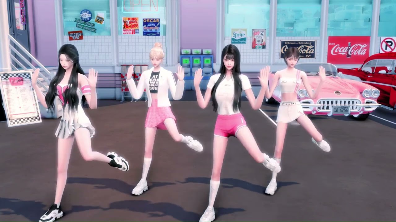 The sims 4 - aespa 에스파 'Spicy