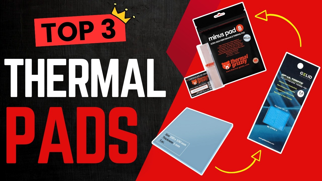 Top 3 Thermal Pads 🔥 Best Cooling for GPU & CPU!