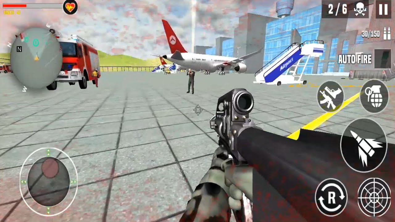 Anti-Terrorist Shooting Mission 2020-Misi&oacute;n de tiro antiterrorista- Fps Shooting Games-Android Games