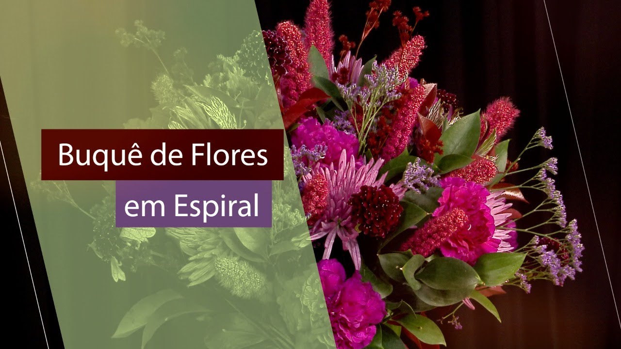 Buquê de Flores em Espiral - A técnica mais antiga e tradicional do mercado! #buquedeflores #buque