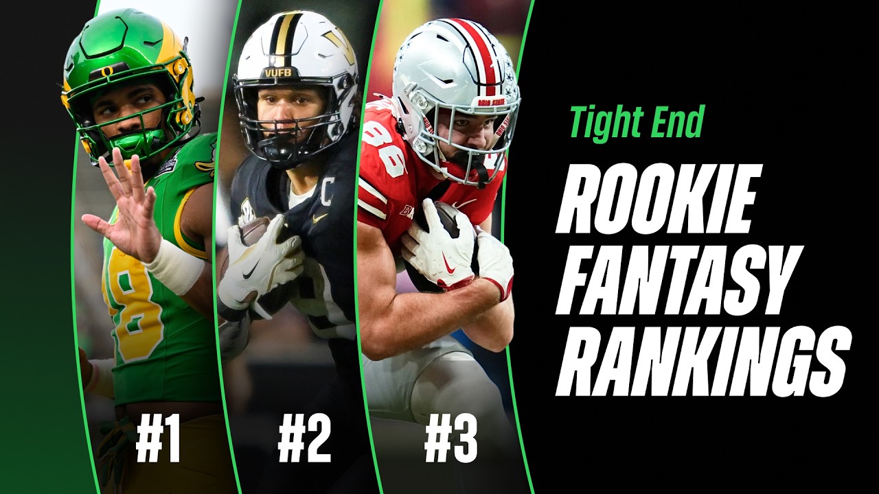 2026 Dynasty Rookie Rankings | Tight End Breakouts, Busts & Sleepers (Fantasy Football)