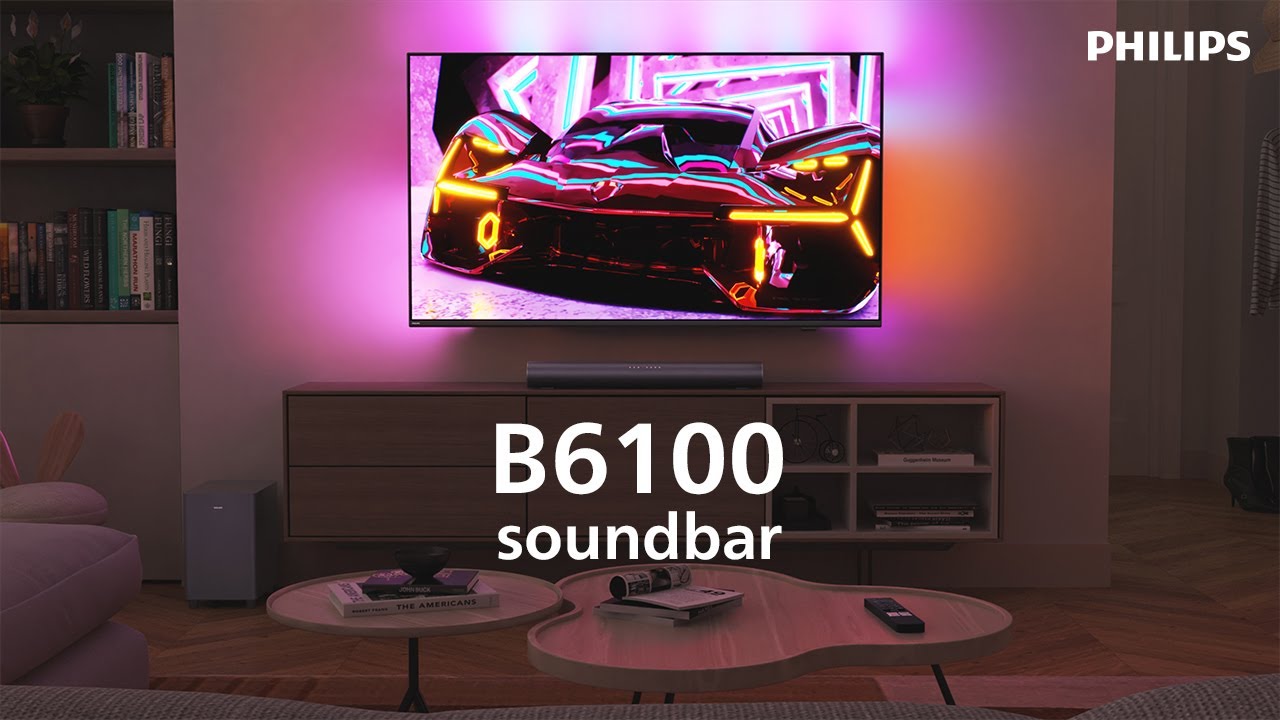 Philips TAB6100 Soundbar I 2.1-channel speaker z do 400 W