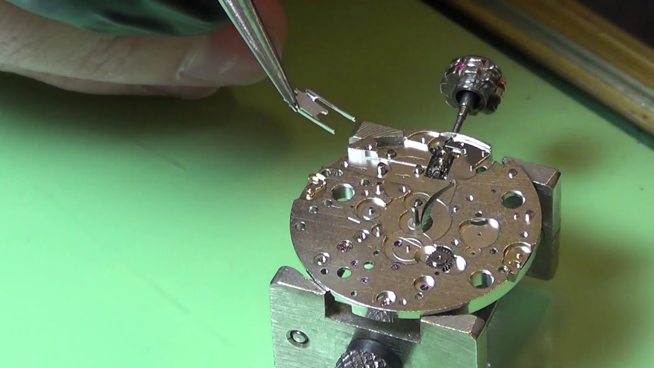 Tag Heuer Calibre 16 Crono. Service y Reparacion Parte 2. Base Eta Valigoux 7750.