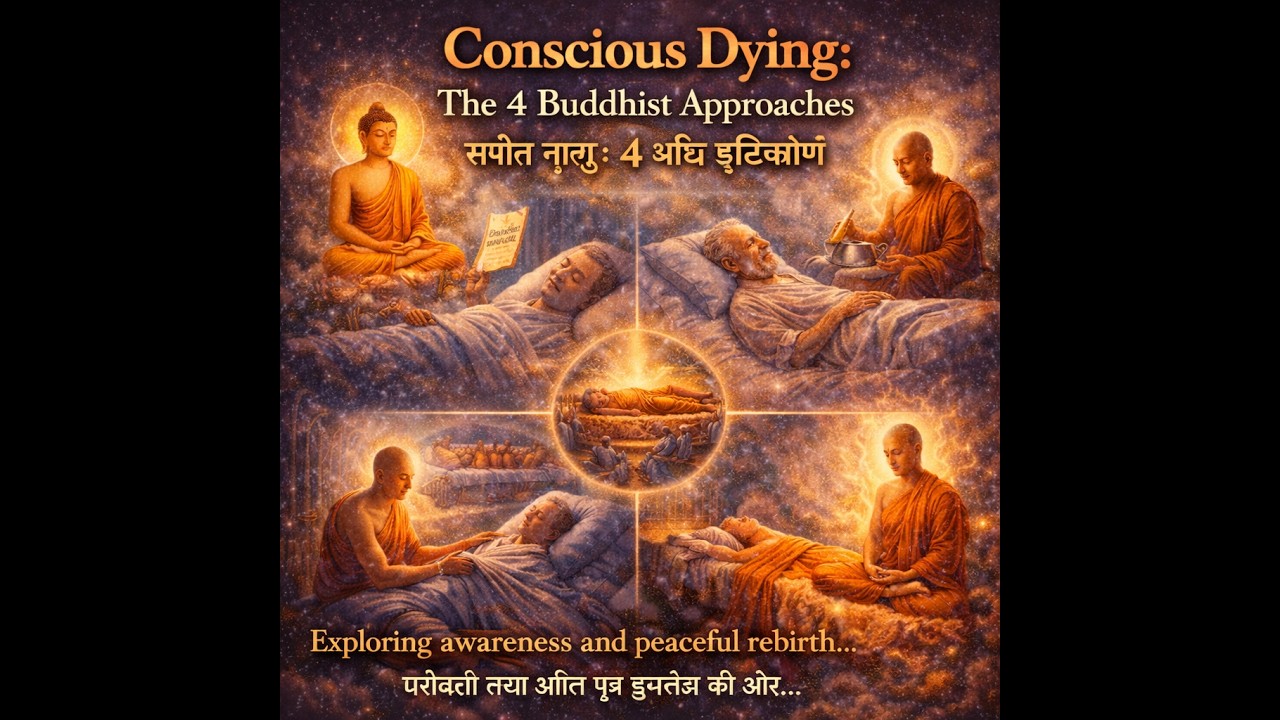Conscious Dying: The 4 Buddhist Approaches | सचेत मृत्यु: ४ बौद्ध दृष्टिकोण