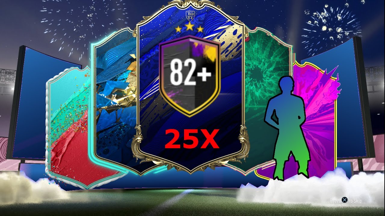 THESE PACKS ARE INSANE! | 25x **NEW** 82+ UPGRADE PACKS | FIFA 20 ULTIMATE TEAM