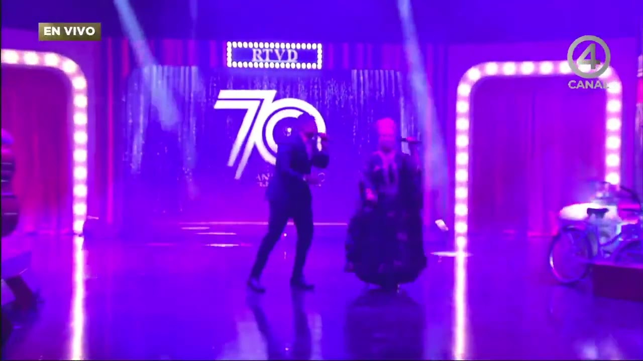 Jandy Ventura Ft. Diomary La Mala - (La Agarradera) Celebración 70 años de la Televisión Dominicana