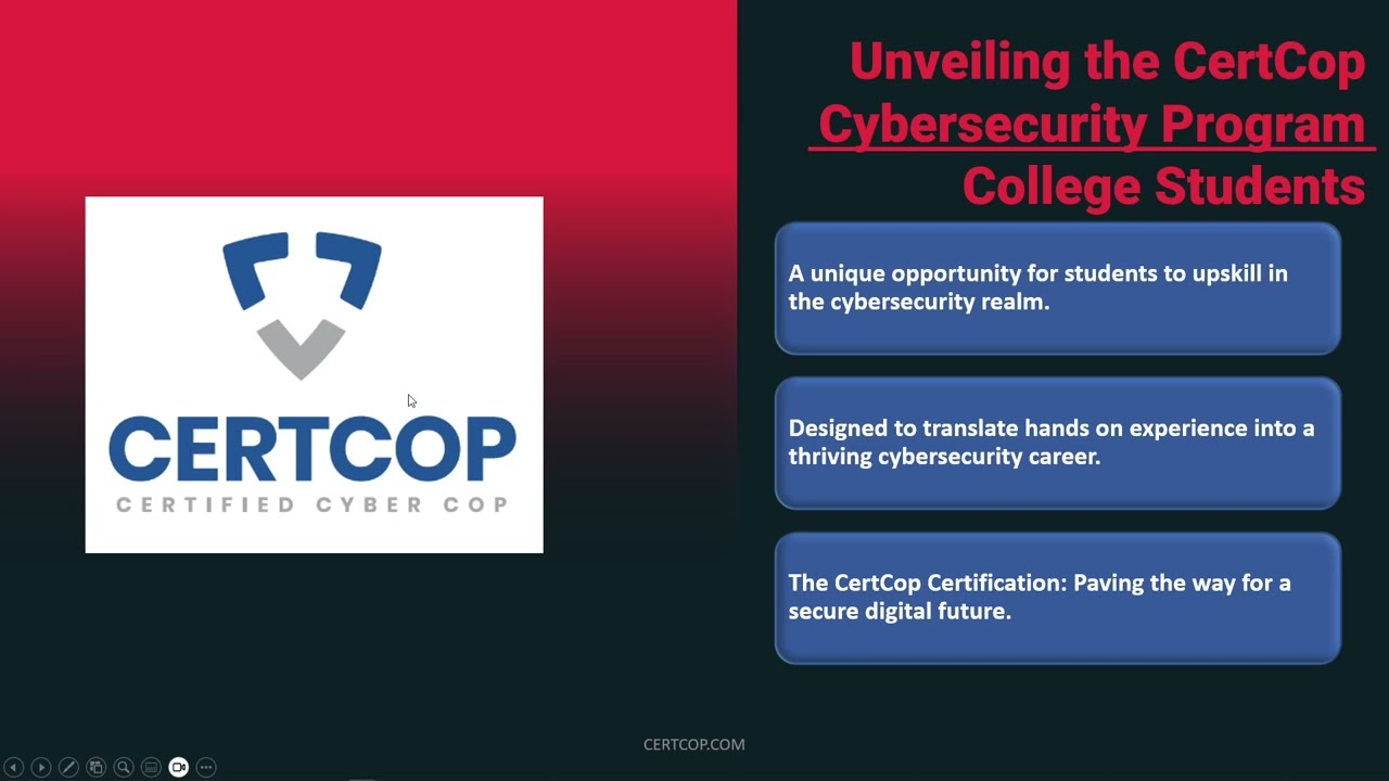 CertCop's Cybersecurity Scholarships: Your Gateway to Success #cybersecurity #comptia