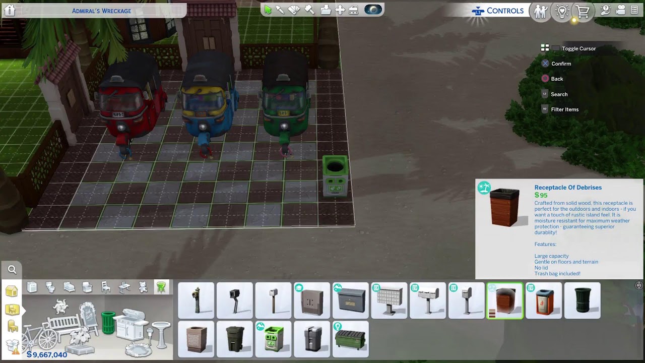 Making Coral Island Dreamboat home in Sims 4 Pt.3