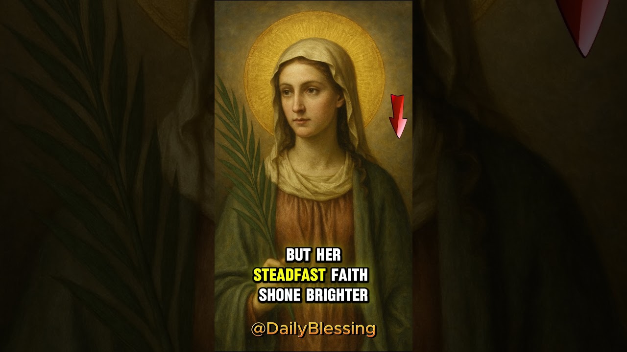 ✝️ Saint Regina &mdash; The Young Martyr Who Chose Faith Over Fear 🌹