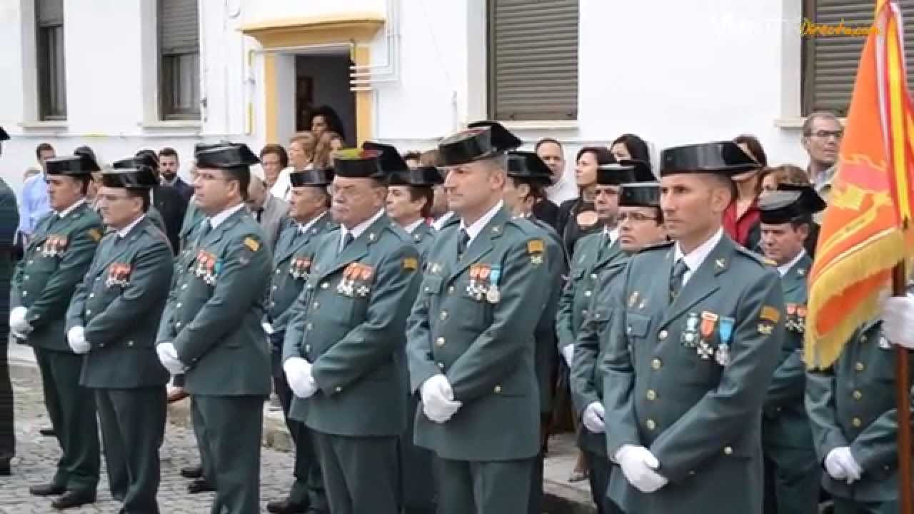 Festividad en el Cuartel de la Guardia Civil de Martos por el Día del Pilar