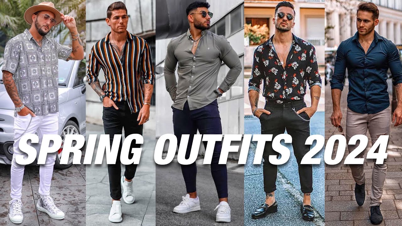 Stylish Spring Outfits For Men | Casual Outfit Ideas For Men | Spring Fashion For Men 2024