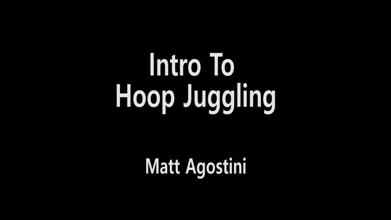 Hoop Juggling 101 - Cascade