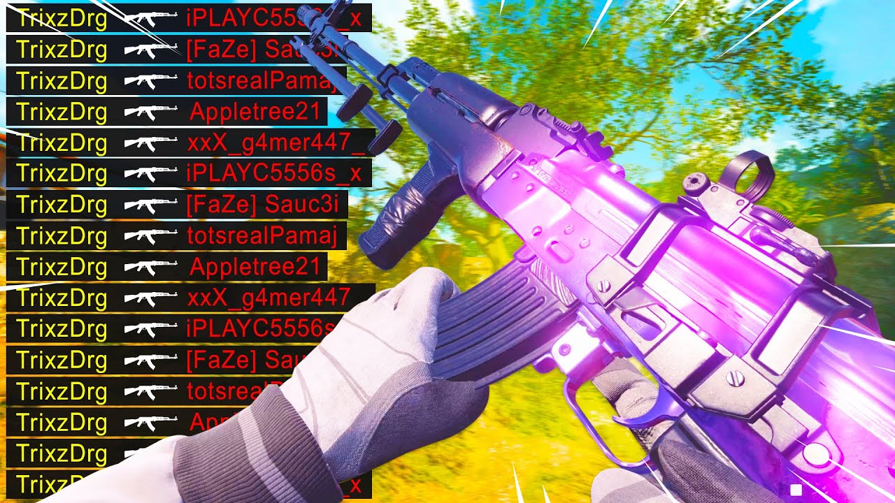 the #1 AK47 CLASS IN SEASON 4! (BEST AK47 CLASS SETUP)- Cold War
