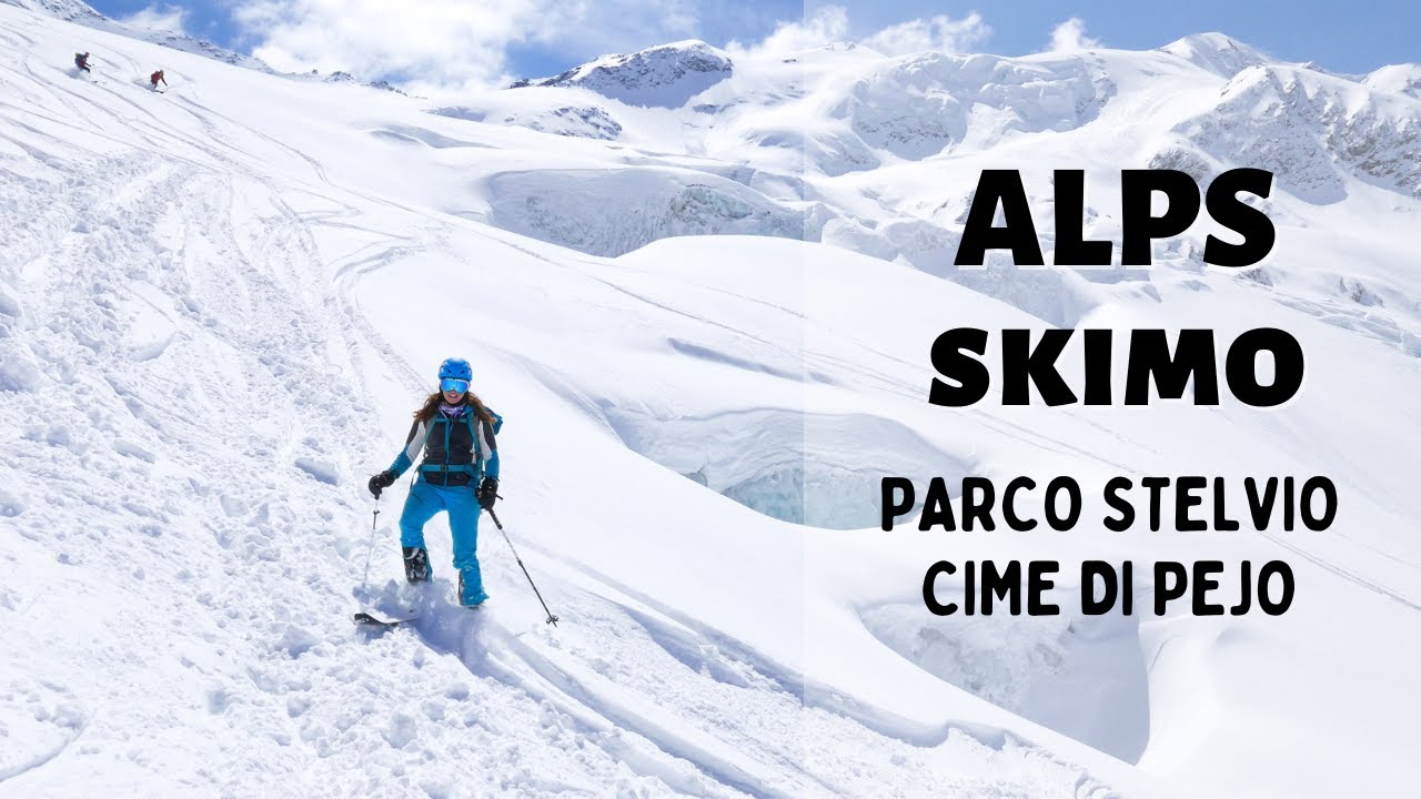 Forni Cime di Pejo - SKIALP Eurasier dog - 4K Stelvio ALPS Drone
