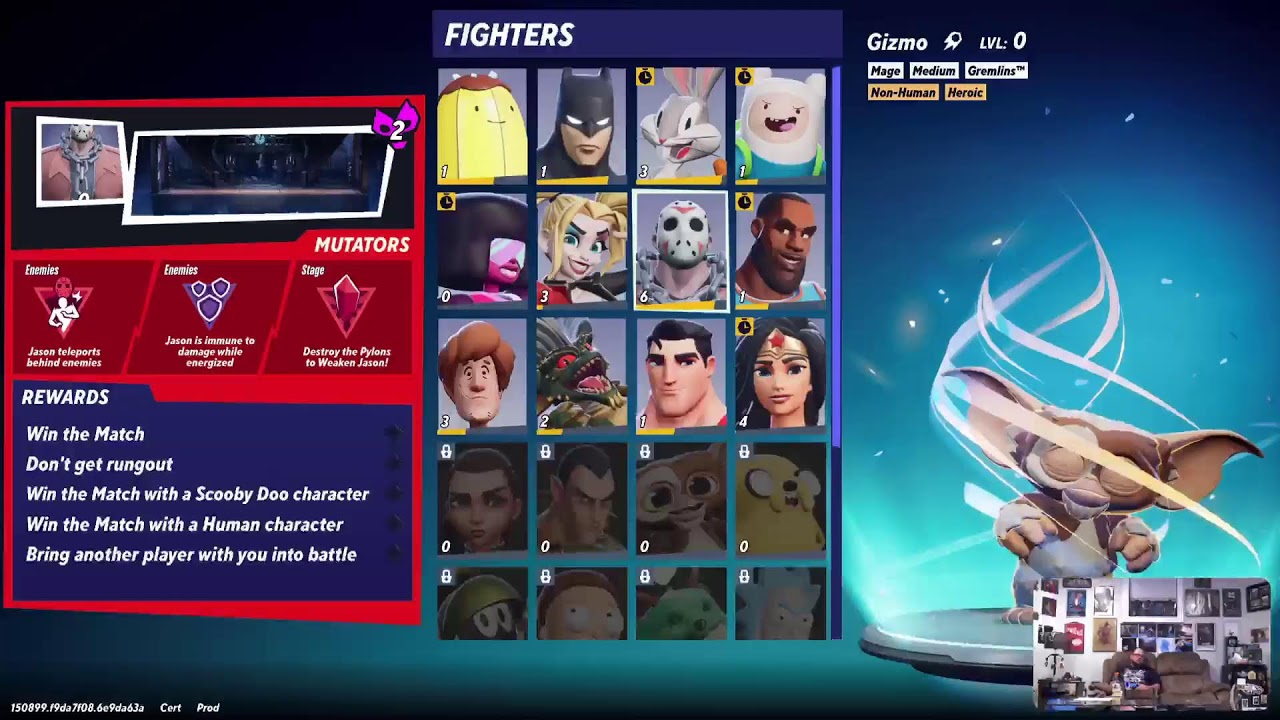 MultiVersus Jason vs multiverse rift