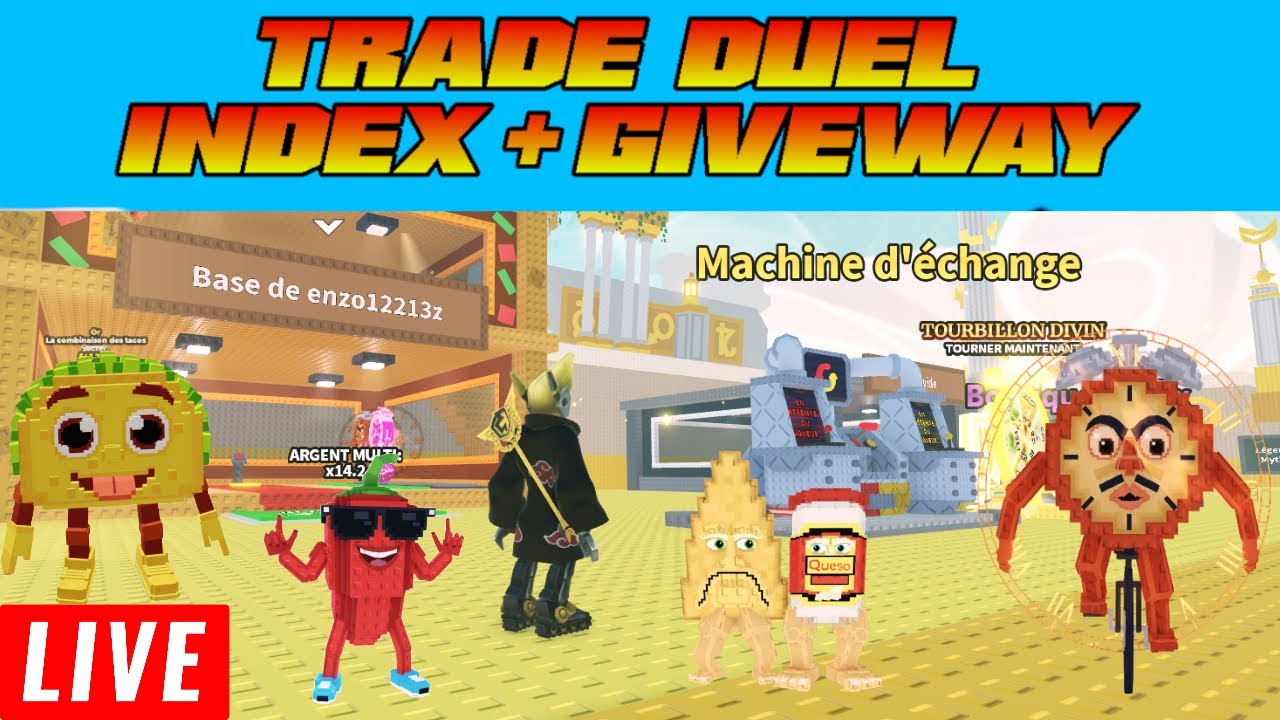 steal a brainrot (trade,  duel , index, GIVEWAY)