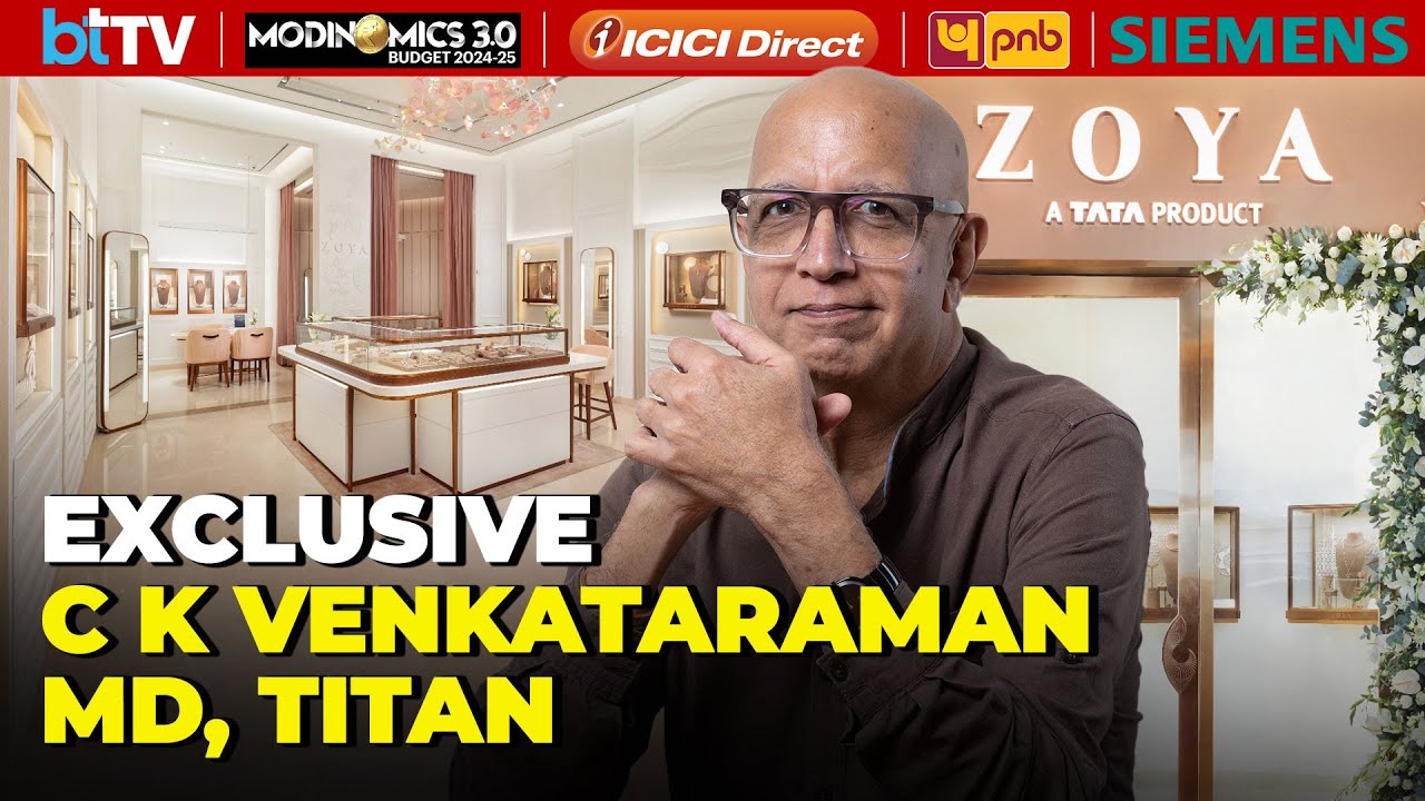 C K Venkataraman, MD, Titan On Rising Demand For Luxury Jewellery Segment &, Growth In FY25
