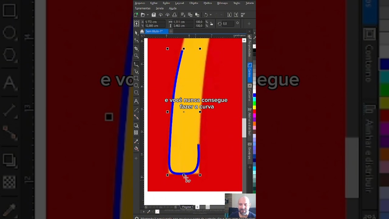 Uma ótima dica pra quem faz arte pra Neon Led no Corel Draw usando a ferramenta B-Spline