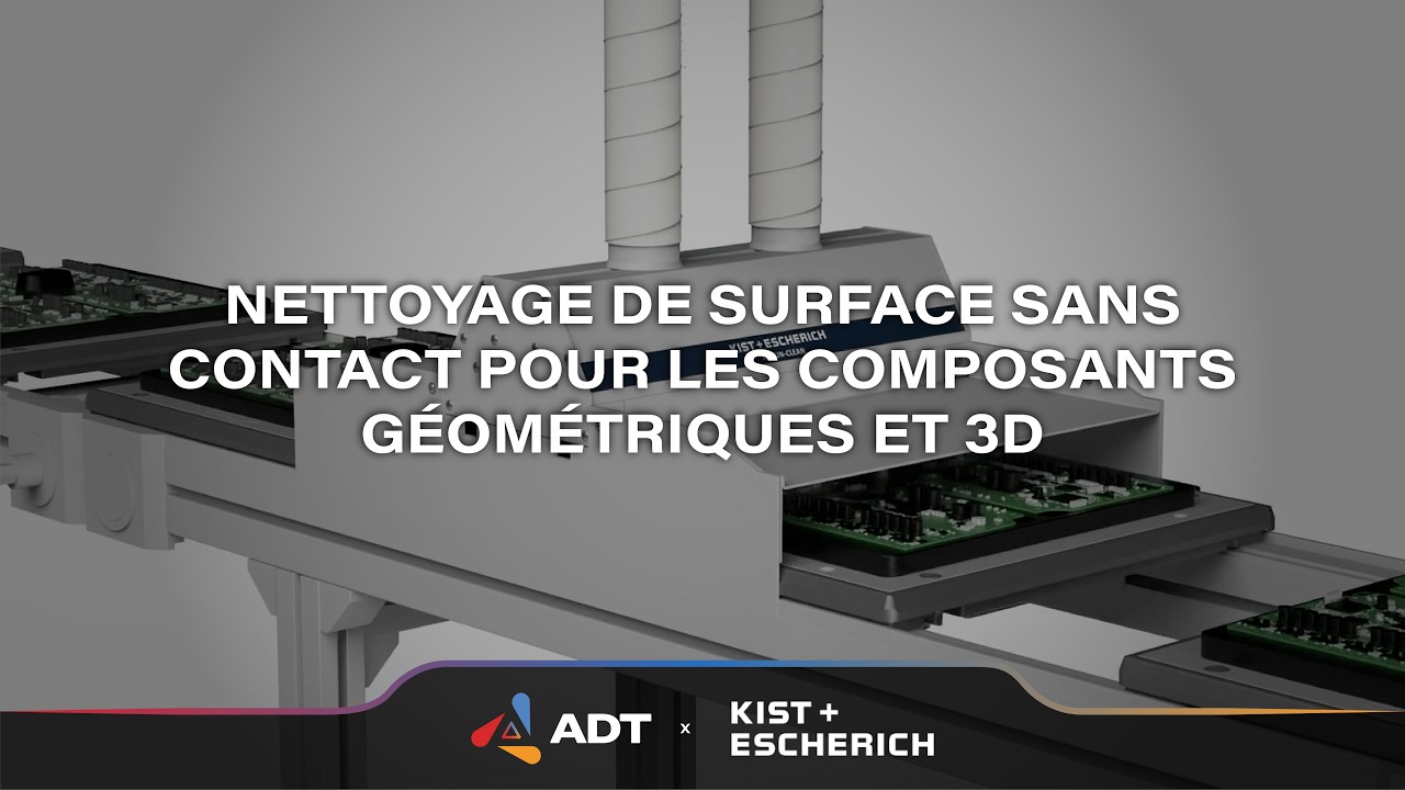 TAIFUN-CLEAN&reg;: Nettoyage de surface sans contact pour les composants g&eacute;om&eacute;triques et 3D