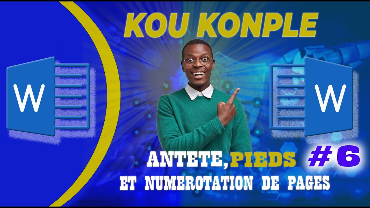 men komam pou'w mete pye de page, entete, nan word #word #viralvideo #haiti #informatique #fyp