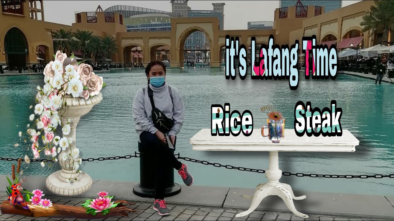 Its Lafang Time || Rice with Steak || Aldine Vlog