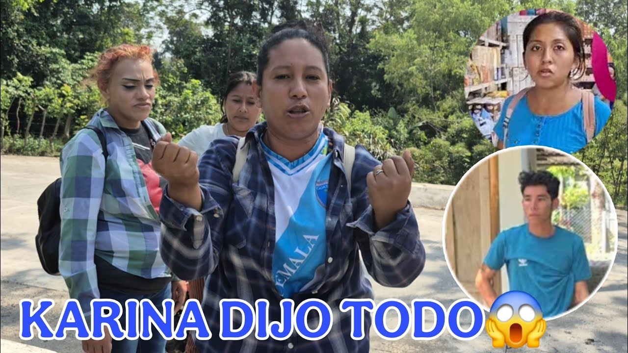 KARINA sin pelos en la lengua confesó que ya se ch'?m0 a ROBINSON nadie sabia esto