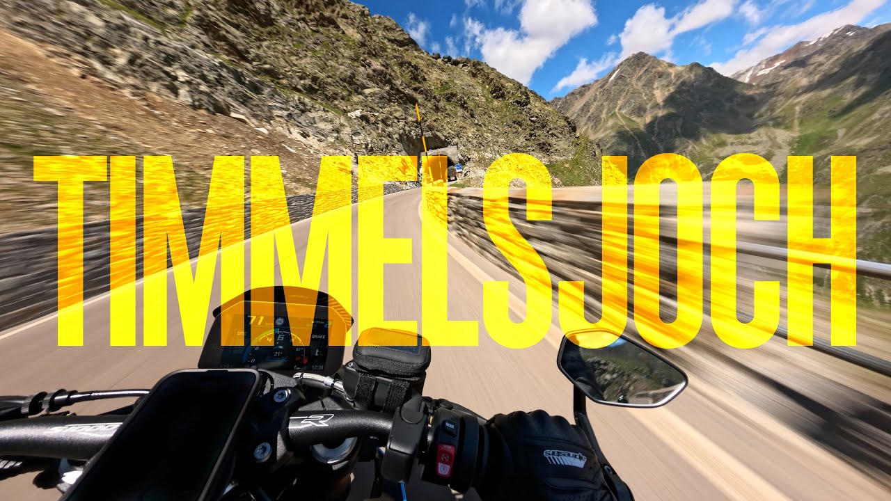 High Altitude Ride, Conquering the Timmelsjoch BMW S1000R [RAW] Passo del Rombo Südtirol | Italy