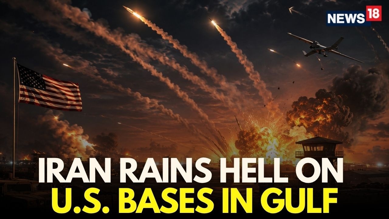 US Iran War LIVE | Iran Rains Hell On U.S. Bases In Gulf, Trump Orders Big Retaliation | N18G