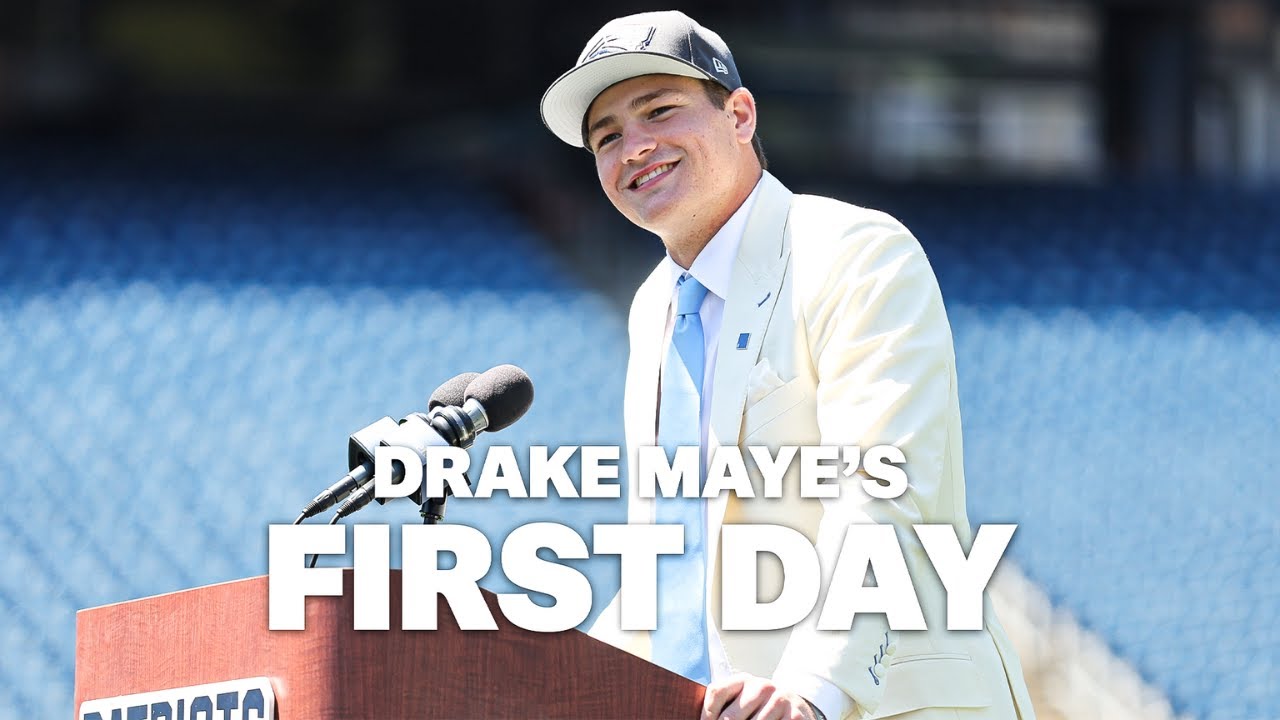 Drake Maye’s First Days as a New England Patriot | Patriots 2024 First Round Pick in the NFL Draft