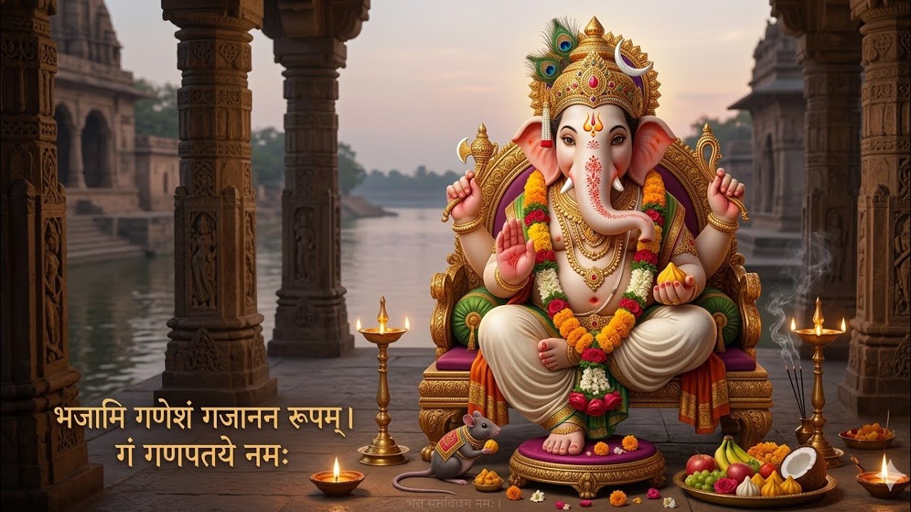 दिव्य गणेश स्तुति | भजामि गणेशं गजानन रूपम् | New Ganesh Stotram 2026