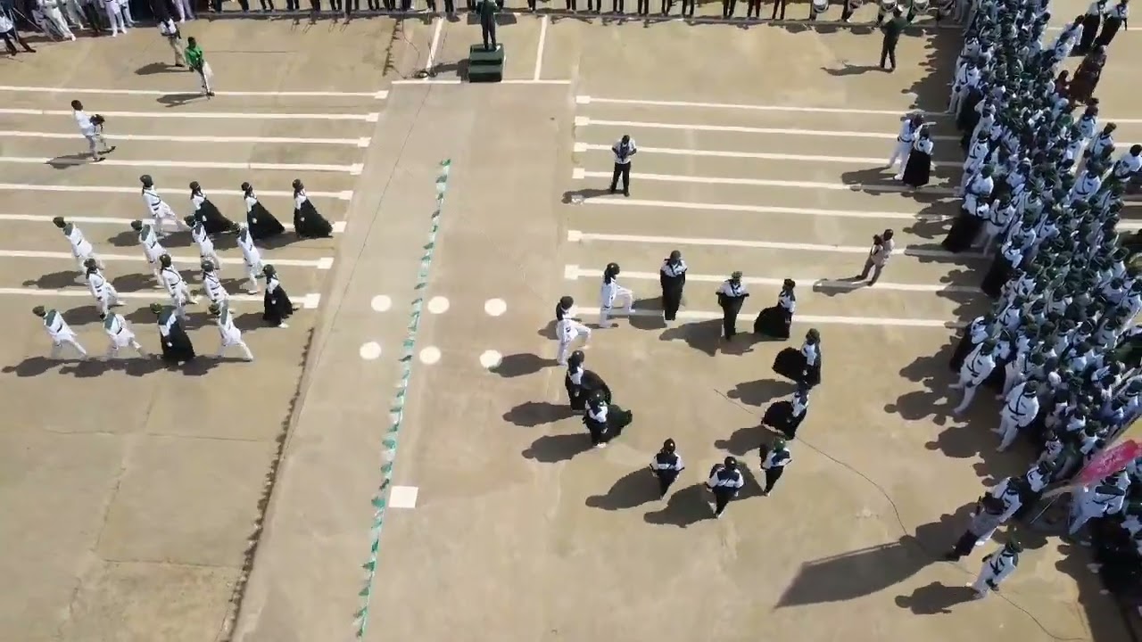 EXERCICE PARADE MSSK UK GRANDE-BRETAGNE 🇬🇧 LE 4 AVRIL 2024 À NKAMBA