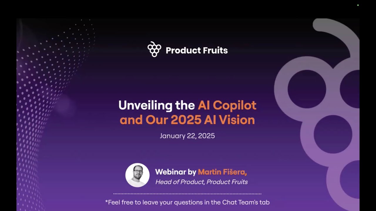 The AI-Powered Future of User Onboarding Begins with Product Fruits!