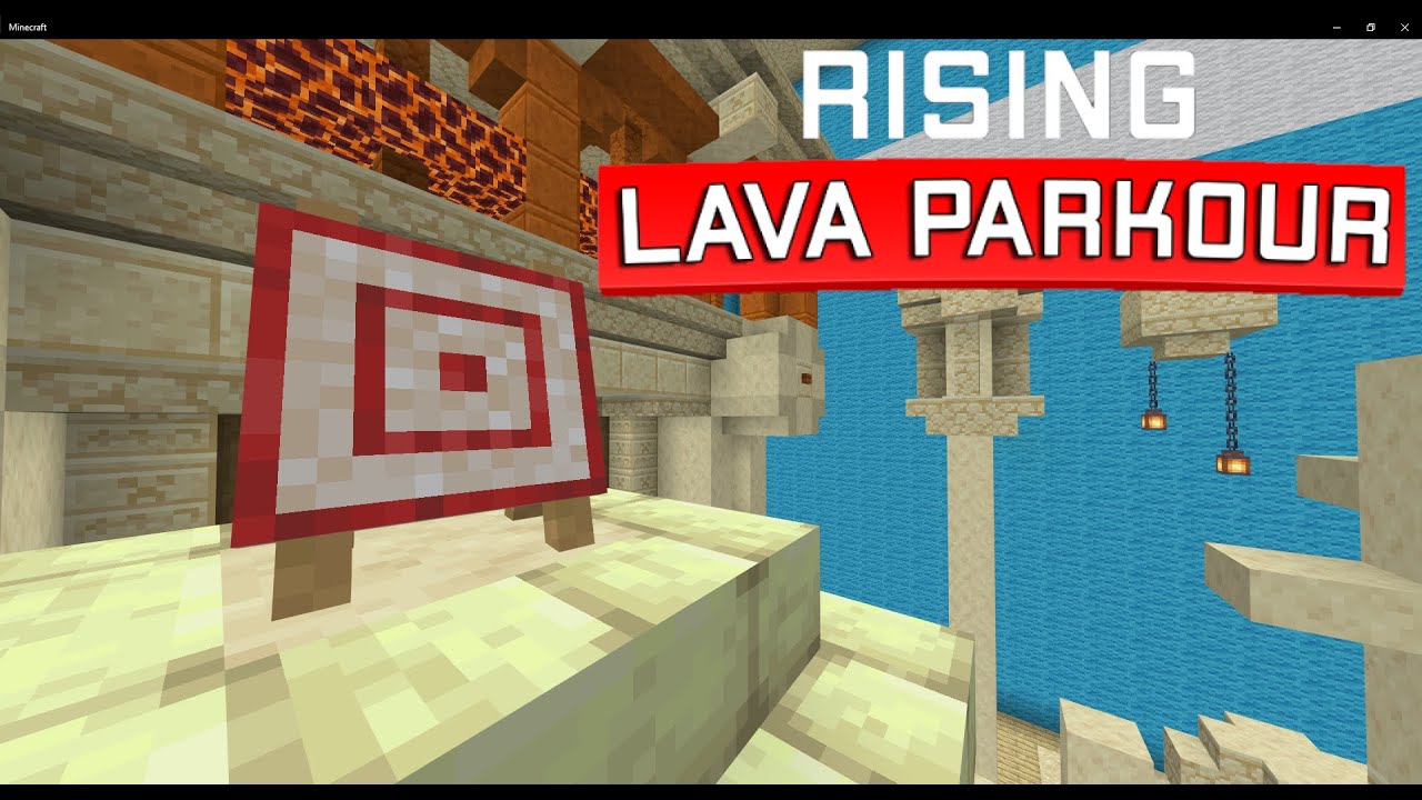 Forbidden Oasis in 1m 38s Rising Lava Parkour